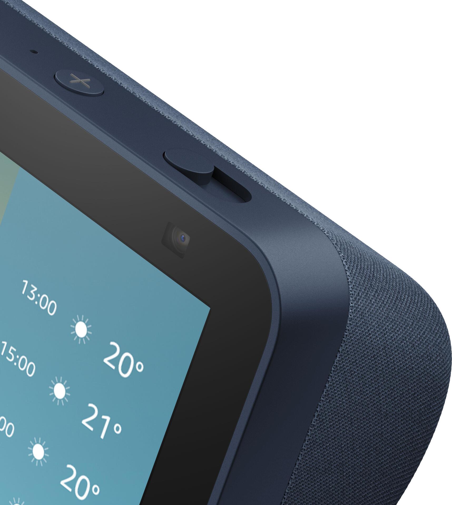 Купить Amazon.com Amazon Echo Show 5 (2nd Generation) - Smart-Display - LCD 5.5" - kabellos - Bluetooth, Wi-Fi - Tiefseeblau (B08KJP91X2) в магазине wardena.ru