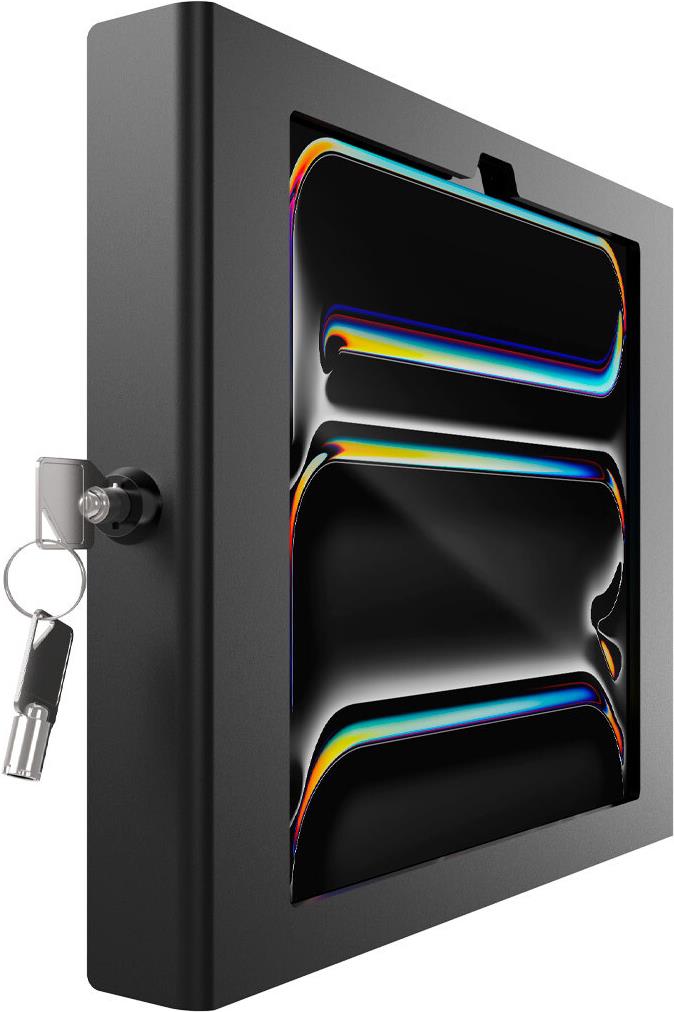 Купить Compulocks iPad Pro M4 11" (2024), Apex Secured Enclosure Wall Mount - Gehäuse - für Tablett - Glasbefestigung, Raum - verriegelbar - hochwertiges Aluminium - Schwarz - Bildschirmgröße: 27.94 cm (11") - Montageschnittste (11PAPX4B) в магазине wardena.ru