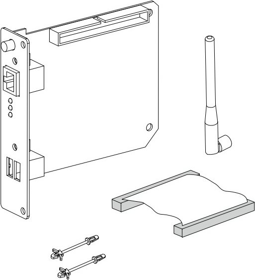 Купить Datamax-ONeil Datamax DMXNet III - Druckserver - 10/100 Ethernet - für M-Class Mark II M-4210, M-4308 (OPT78-2829-02) в магазине wardena.ru