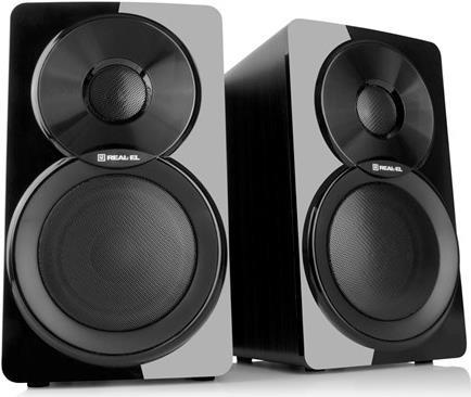 Купить Aktivlautsprecherset 2 Stück REAL-EL S-450, schwarz, 46 W (EL121200005) в магазине wardena.ru