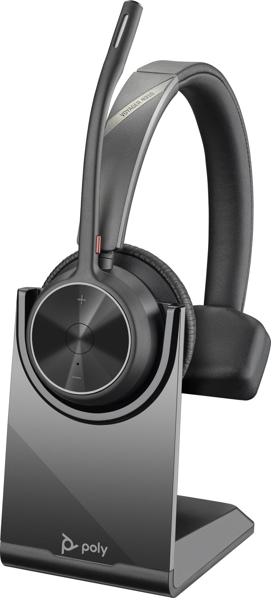 Купить HP POLY Poly Voyager 4310 - Voyager 4300 UC series - Headset - On-Ear - Bluetooth - kabellos, kabelgebunden - USB-C - Schwarz - Zoom Certified, Zertifiziert für Microsoft Teams (77Y96AA) в магазине wardena.ru