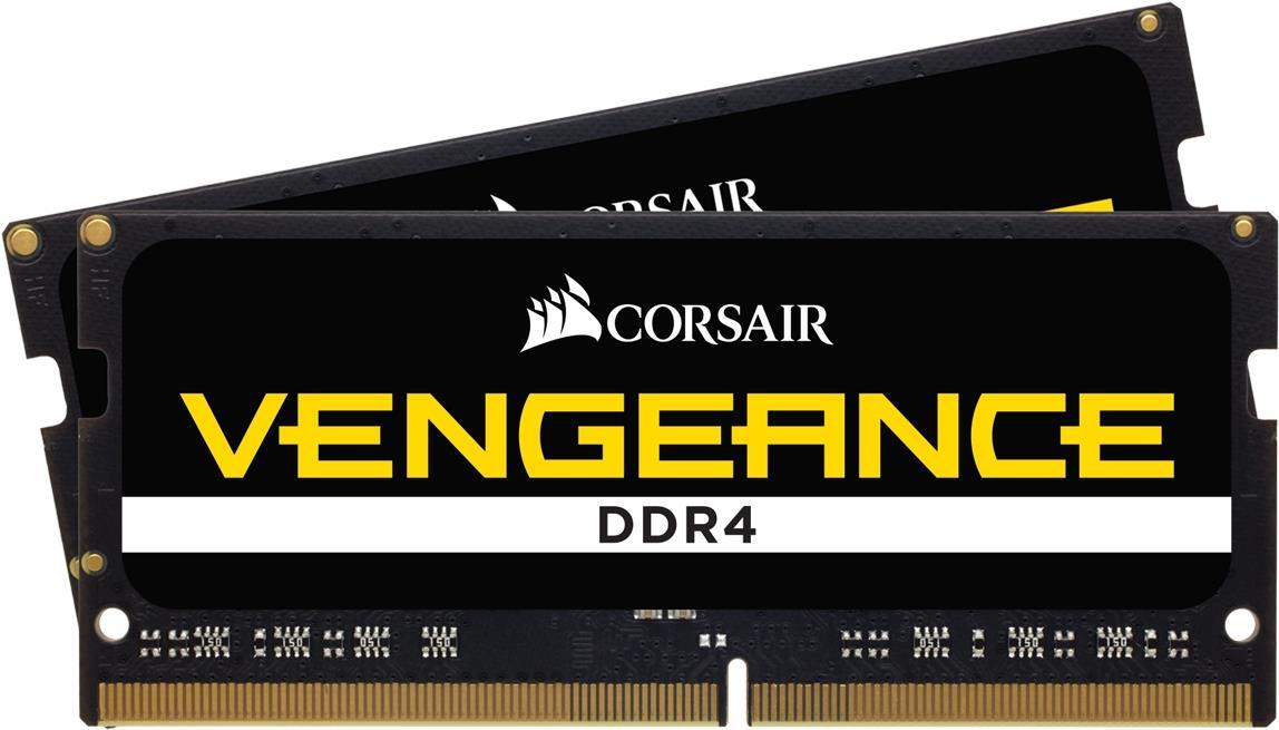 Купить CORSAIR Vengeance - DDR4 - Kit - 16 GB: 2 x 8 GB - SO DIMM 260-PIN - 2933 MHz / PC4-23400 - CL19 - 1.2 V - ungepuffert - non-ECC (CMSX16GX4M2A2933C19) в магазине wardena.ru