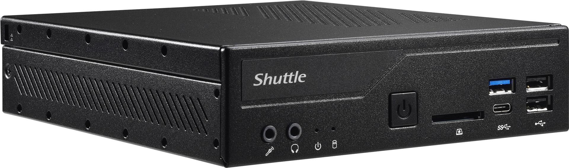 Купить Shuttle XPC slim DH410S - Barebone - Slim-PC - LGA1200-Sockel - Intel H410 - keine CPU - RAM 0GB - GigE (DH410S) в магазине wardena.ru