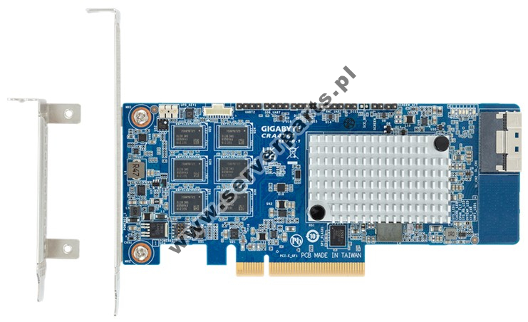 Купить RAID/HBA Card Gigabyte CRA4761 240xHDD & 2xNVMe HDD • Broadcom SAS 3908 в магазине wardena.ru