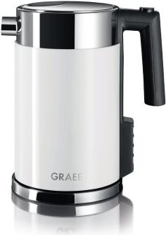 Купить Graef WK 701 - Wasserkocher - 1,5 Liter - 2000 W - Weiß / Edelstahl (WK701EU) в магазине wardena.ru