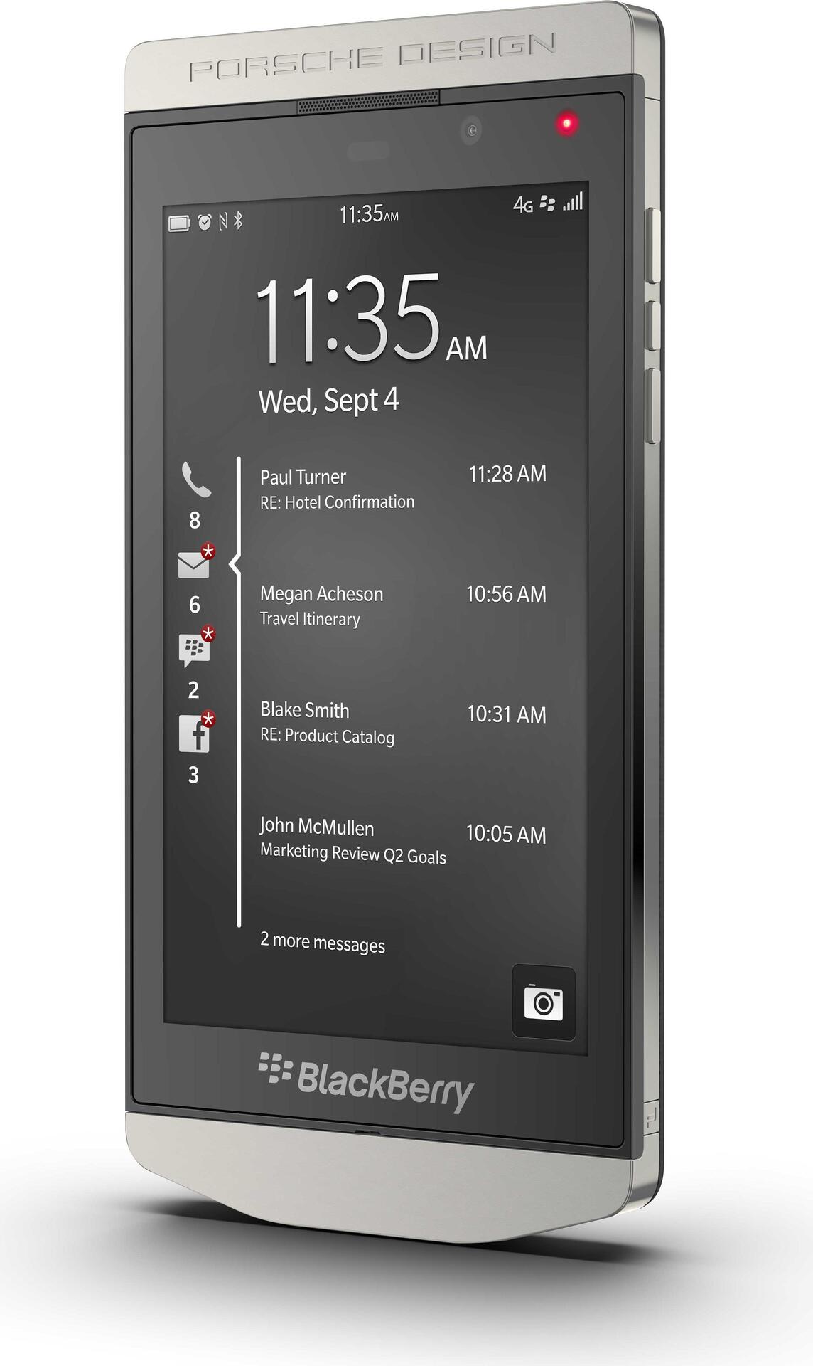 Купить BlackBerry Porsche Design P'9982 - BlackBerry-Smartphone - 3G - BlackBerry OS (PRD-57030-001) в магазине wardena.ru