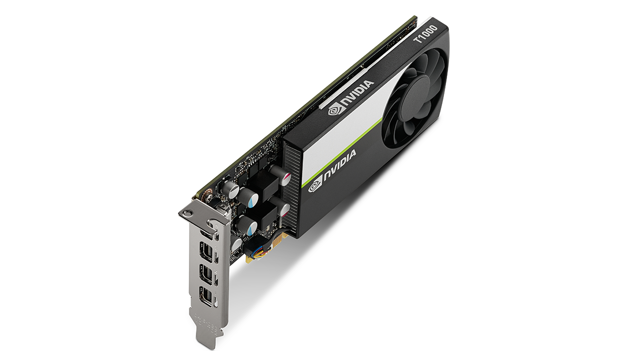 Купить DELL T1000 - T1000 - 4 GB - GDDR6 - 128 Bit - 7680 x 4320 Pixel - PCI Express x16 3.0 (DELL-DW8FN) в магазине wardena.ru
