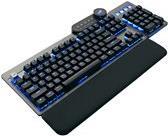 Купить Mountain Everest Max - Tastatur - mit media dock - Hintergrundbeleuchtung - USB-C - QWERTY - USA - Tastenschalter: CHERRY MX Brown - gunmetal-grau (MG-EVK1G-CO1-US) в магазине wardena.ru