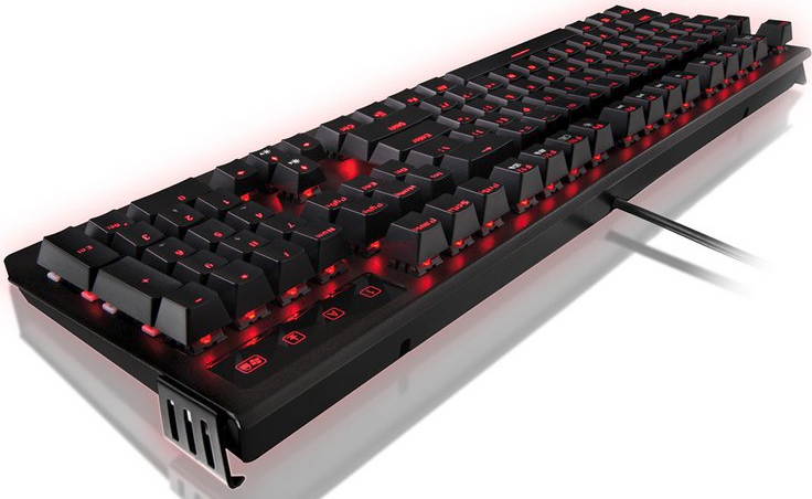 Купить LC Power LC-KEY-MECH-1 - Tastatur - USB - Deutsch - Schwarz - Einzelhandel (LC-KEY-MECH-1) в магазине wardena.ru