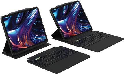 Купить ZAGG Pro Keys 2 Bluetooth-Keyboard für iPad Pro 13 Zoll (M4) schwarz (103414678) в магазине wardena.ru