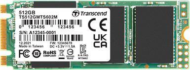 Купить Transcend MTS602M - SSD - 256 GB - intern - M.2 2260 (doppelseitig) (M.2 2260 (doppelseitig)) - SATA 6Gb/s (TS256GMTS602M) в магазине wardena.ru