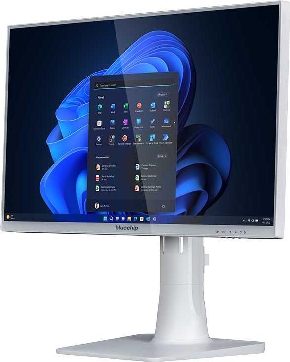 Купить bluechip BUSINESSline AIO2352ct white - 60,5 cm (23.8") - Full HD - Intel® Core™ i5 - 16 GB - 250 GB - Windows 11 Pro (556432) в магазине wardena.ru
