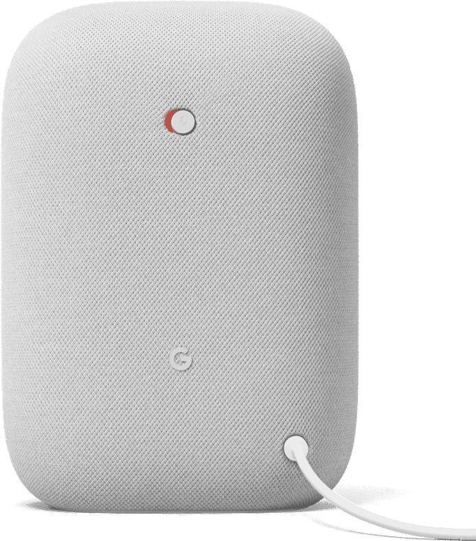 Купить Google Nest Audio Chalk - Google Assistant - Oval - Weiß - Kunststoff - Chromecast,Chromecast Audio - Android - iOS (GA01420-NO) в магазине wardena.ru