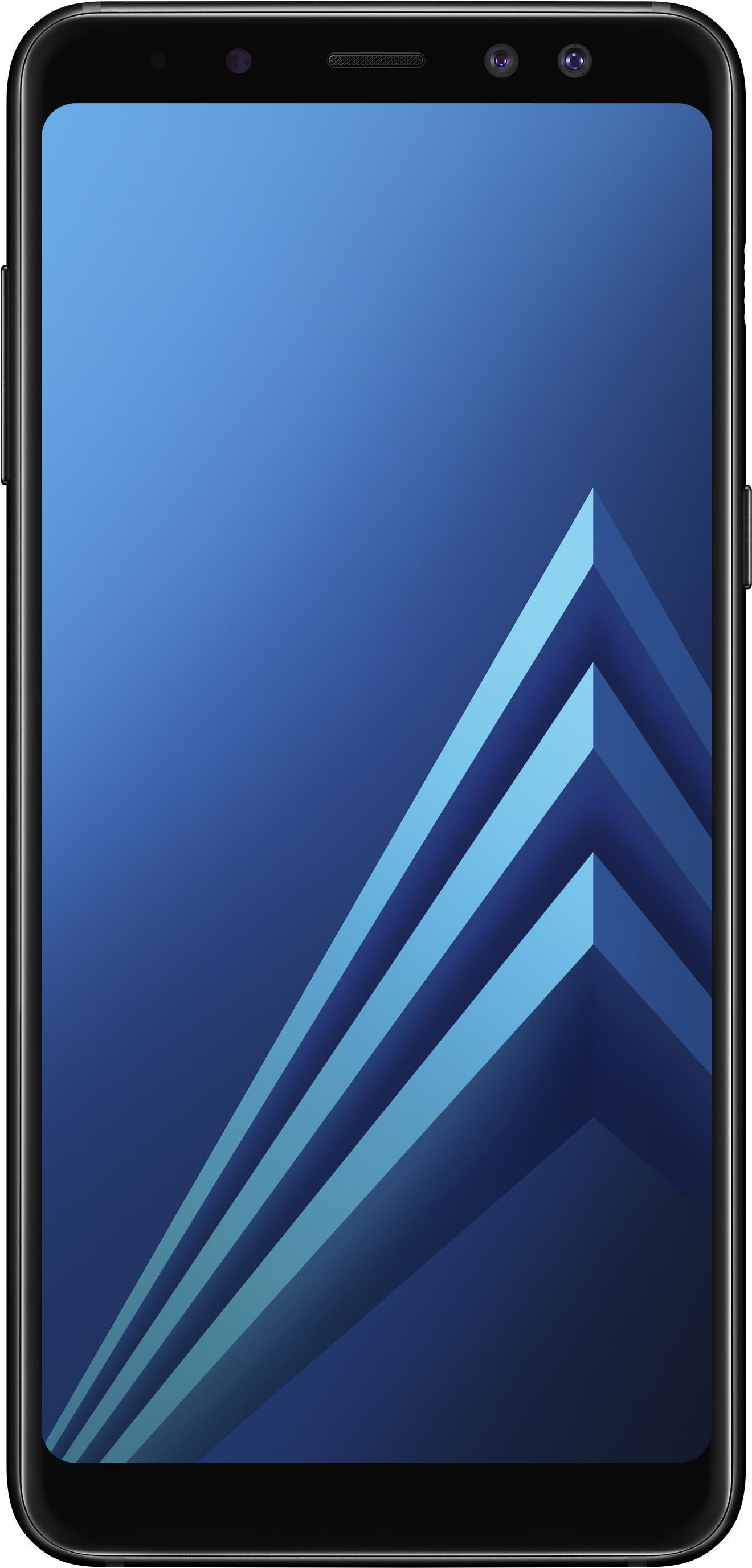 Купить Samsung Galaxy A8 (2018) Enterprise Edition - 4G Smartphone - Dual-SIM - RAM 4 GB / Internal Memory 32 GB - microSD slot - OLED-Display - 5.6" - 2220 x 1080 Pixel - rear camera 16 MP - 2x front cameras 16 MP, 8 MP - schw (SM-A530FZKDE28) в магазине wardena.ru