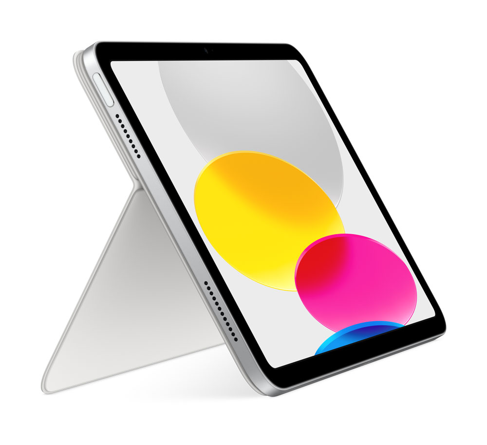 Купить Apple Magic Keyboard Folio - Tastatur und Foliohülle - mit Trackpad - Apple Smart connector - QWERTY - GB (MQDP3B/A) в магазине wardena.ru