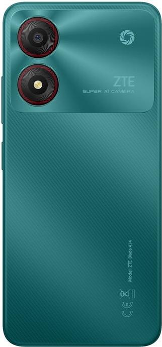 Купить Smartfon ZTE Blade A34 2/64GB (Clover Green) (Z2453/GN) в магазине wardena.ru