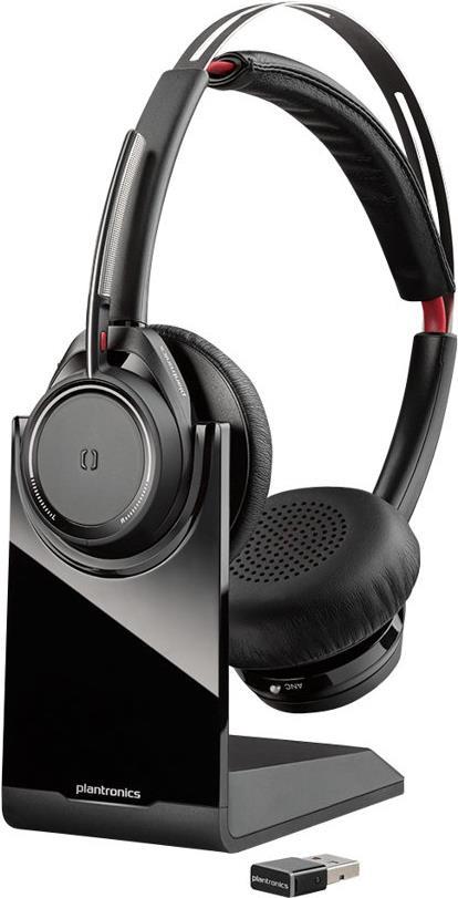 Купить Poly Voyager Focus UC B825 - Headset - On-Ear - Bluetooth - kabellos - aktive Rauschunterdrückung - Adapter USB-C via Bluetooth - Zertifiziert für Microsoft Teams (211709-01) в магазине wardena.ru