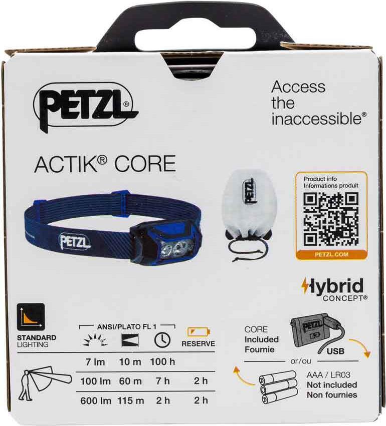 Купить Petzl Actik E065AA01 Stirnlampe blau Leicht und leistungsstark: 600 Lumen bei einem Gewicht von nur 88 g. (E065AA01) в магазине wardena.ru