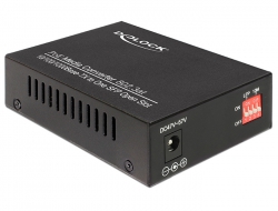 Купить DeLOCK 86180 - 1000 Mbit/s - IEEE 802.3,IEEE 802.3ab,IEEE 802.3af,IEEE 802.3at,IEEE 802.3u,IEEE 802.3z - SFP - Verkabelt - Status - Schwarz (86180) в магазине wardena.ru
