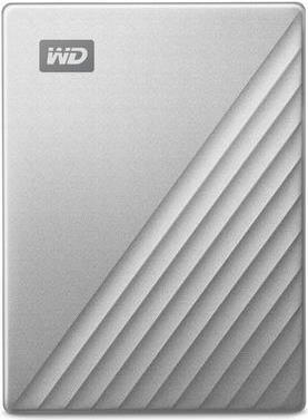 Купить WD My Passport Ultra WDBC3C0020BSL - Festplatte - verschlüsselt - 2TB - extern (tragbar) - USB3.0 (USB-C Steckverbinder) - 256-Bit-AES - Silber (WDBC3C0020BSL-WESN) в магазине wardena.ru