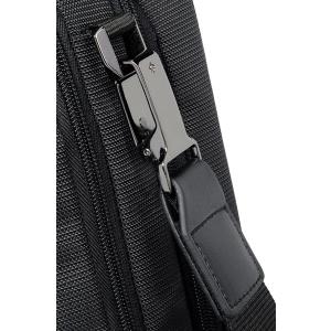 Купить Samsonite XBR 15.6" - Kuriertasche - Schwarz - Einfarbig - Polyester - Polyurethan - Kratzresistent - Schockresistent - 370 x 270 x 40 mm (08N-09-007) в магазине wardena.ru