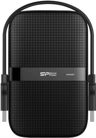 Купить SILICON POWER Armor A60 - Festplatte - 2TB - extern (tragbar) - 2.5" (6,4 cm) - USB 3,2 Gen 1 - Schwarz (SP020TBPHDA60S3A) в магазине wardena.ru