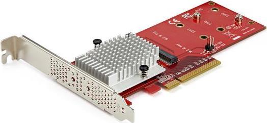 Купить StarTech.com x8 Dual M.2 PCIe SSD Adapter - PCIe 3.0 - PCI Express M.2 SSD Adapter Card- For PCIe NVMe and PCIe AHCI M.2 SSDs - Schnittstellenadapter - M.2 - Expansion Slot to M.2 - M.2 Card Low-Profile - PCIe 3.0 x8 - R (PEX8M2E2) в магазине wardena.ru