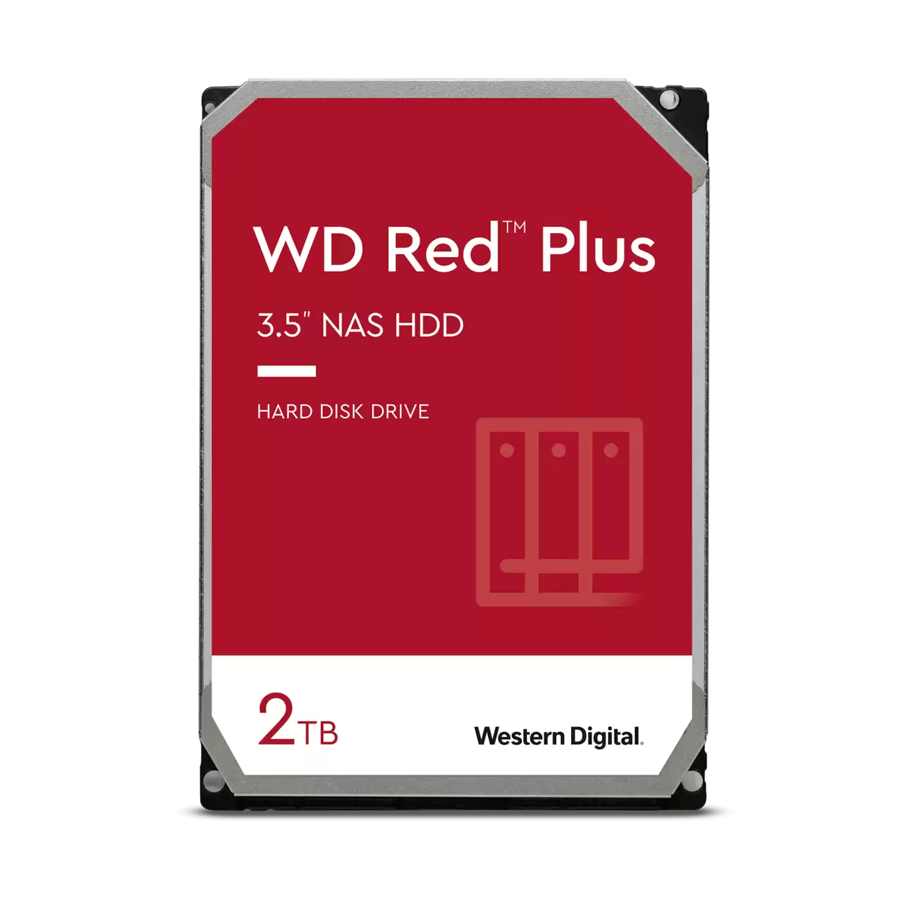 Купить WD Red Plus WDBAVV0020HNC - Festplatte - 2 TB - intern - 3.5" (8.9 cm) - SATA 6Gb/s (WDBAVV0020HNC-WRSN) в магазине wardena.ru