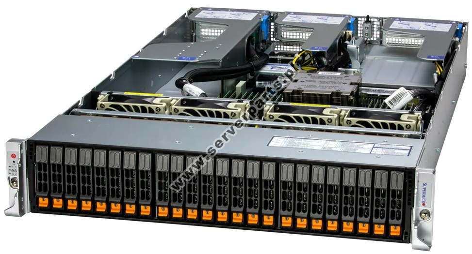 Купить Server Supermicro AS -2115HE-TNR • CSE-HS219-R1K63P-A • H13SSH • 2U NVMe в магазине wardena.ru