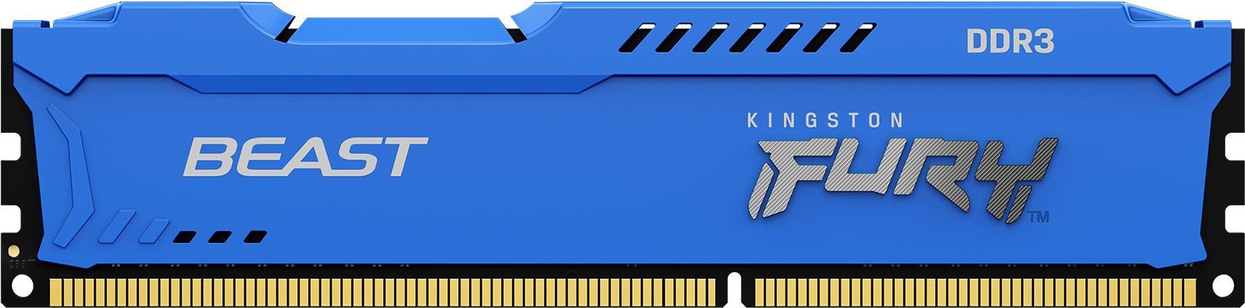 Купить Kingston Technology FURY Beast Speichermodul 8 GB 1 x 8 GB DDR3 1866 MHz (KF318C10B/8) в магазине wardena.ru