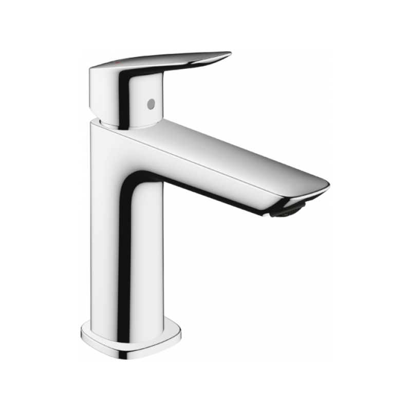 Купить Hansgrohe Logis Смеситель для раковины однорычажный 110 Fine без сливного гарнитура хром 71253000 в магазине wardena.ru