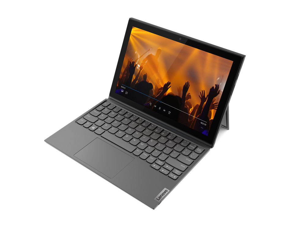 Купить Lenovo IdeaPad Duet 3 10IGL5 82AT - Tablet - mit abnehmbarer Tastatur - Intel Celeron N4020 / 1.1 GHz - Win 11 Home in S mode - UHD Graphics 600 - 4 GB RAM - 64 GB eMMC - 26.2 cm (10.3") IPS Touchscreen 1920 x 1200 - Wi- (82AT00HCGE) в магазине wardena.ru