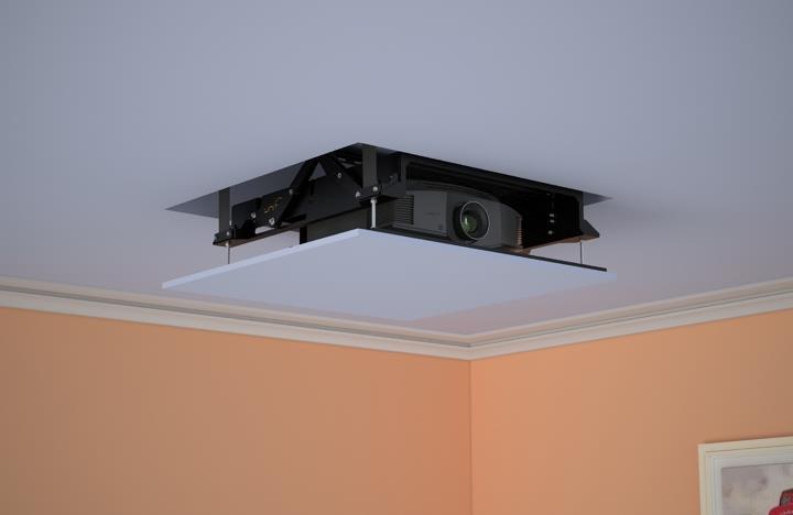 Купить Unitech Systems Projektor-Deckenlift. Abmessungen des Projektors = 530x645mm (BxT). Tragfähigkeit 20kg, Hub 300mm (PLCV6.1) в магазине wardena.ru