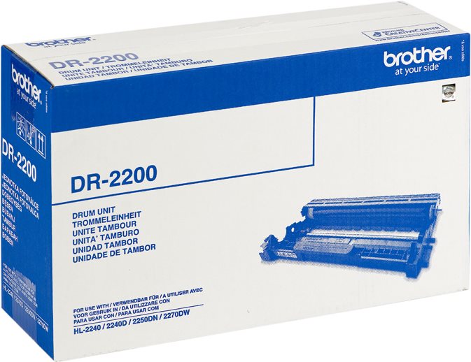 Купить Brother Trommel DR-2200 - Schwarz - Kapazität: 12.000 Seiten (DR2200) в магазине wardena.ru