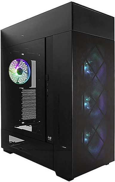 Купить In Win Deluxe Edition - Full Tower - PC - Schwarz - ATX - EATX - micro ATX - Mini-ITX - ABS - Gehärtetes Glas - 16 cm (IW-CS-MFDELU-BLK) в магазине wardena.ru