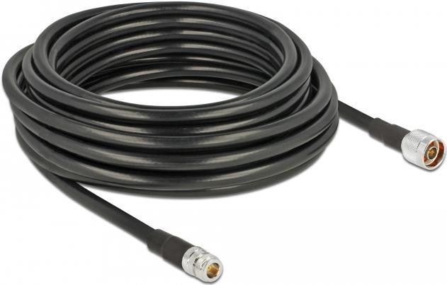 Купить DeLOCK - Antennenverlängerungskabel - N-Anschluss (M) bis N-Anschluss (W) - 10,0m - Koax - Schwarz - im Freien (13029) в магазине wardena.ru