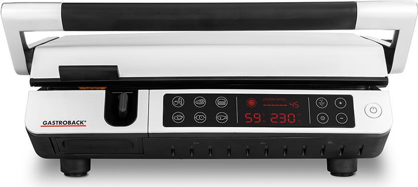 Купить Gastroback DESIGN BBQ ADVANCED CONTROL - Schwarz - Weiß - Rechteckig - Berührung - 1632 cm² - 340 x 240 mm - 2000 W (42539) в магазине wardena.ru