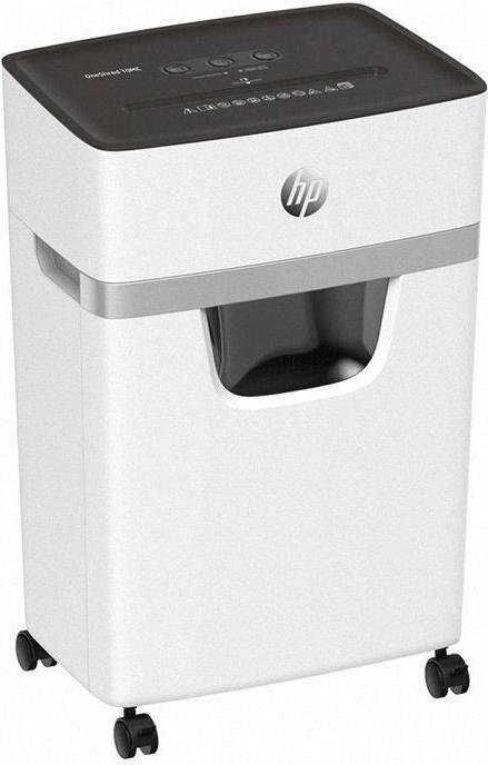 Купить HP OneShred 10MC Aktenvernichter mit Partikelschnitt P-5, 2 x 15 mm, bis 10 Blatt, weiß (2804) (2804#ABD) в магазине wardena.ru