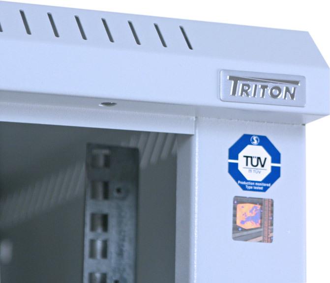 Купить Triton Delta S - Schrank - RAL 7035 - 27U - 48.3 cm (19") (RMA-27-A61-CAX-A1) в магазине wardena.ru