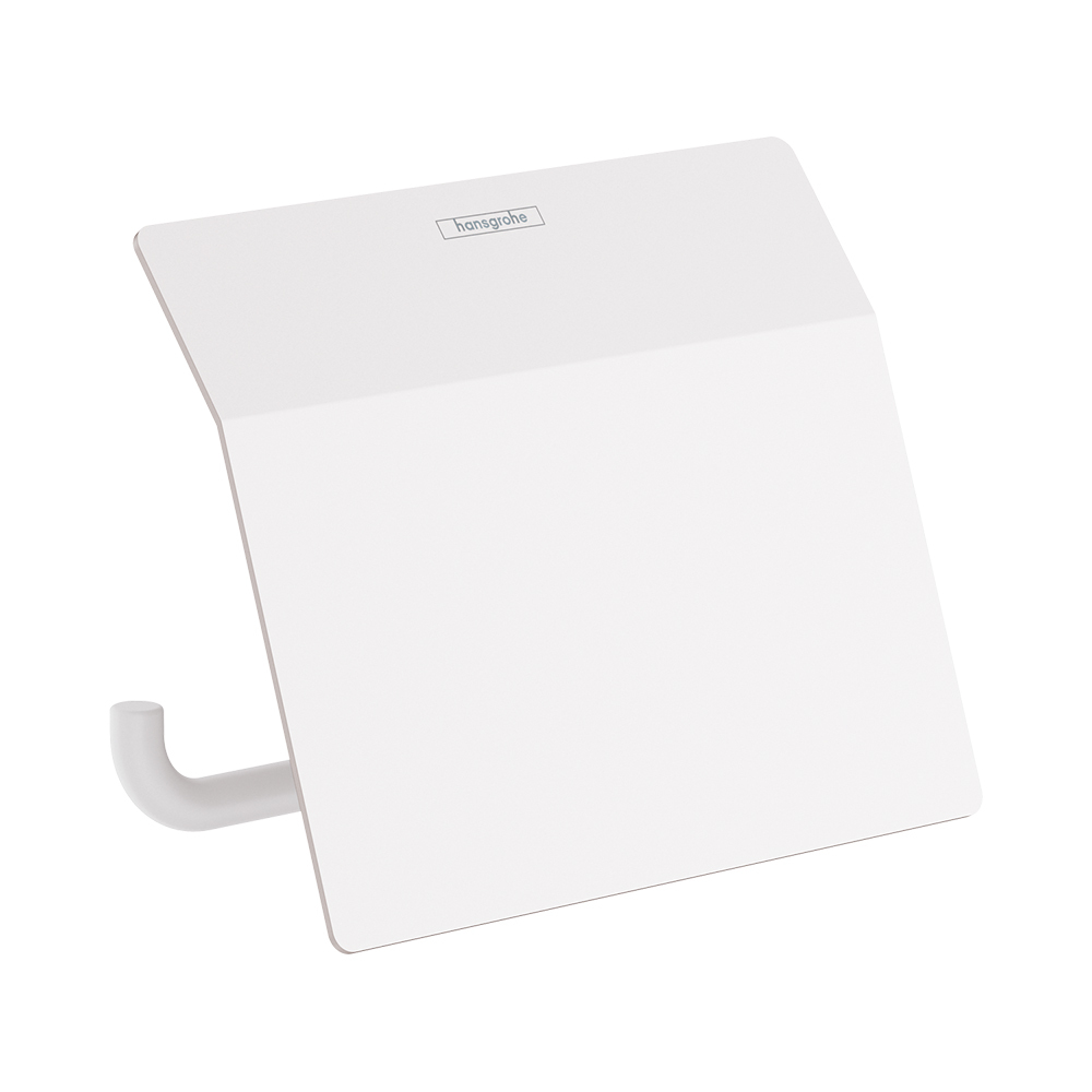 Купить Hansgrohe AddStoris Держатель рулона туалетной бумаги белый матовый 41753700 в магазине wardena.ru