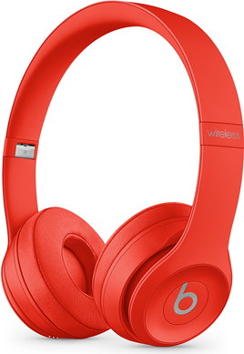 Купить Apple Beats Solo3 (PRODUCT)RED - Kopfhörer mit Mikrofon - On-Ear - Bluetooth - kabellos - 3,5 mm Stecker - Geräuschisolierung - zitrus rot - für iPad/iPhone/iPod/TV/Watch (MX472ZM/A) в магазине wardena.ru