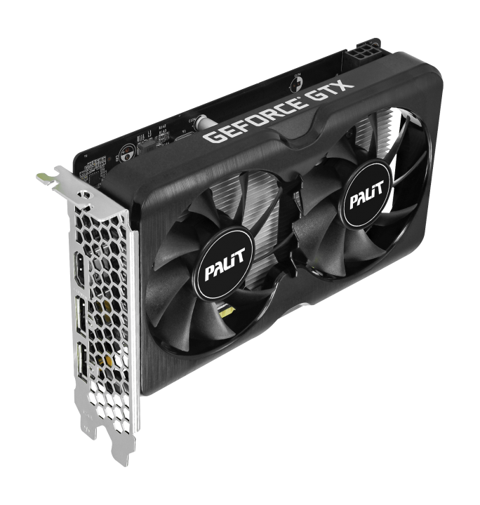 Купить Palit GeForce GTX 1630 Dual - Grafikkarten - NVIDIA GeForce GTX 1630 - 4GB GDDR6 - PCIe 3.0 x16 - HDMI, 2 x DisplayPort (NE6163001BG6-1175D) в магазине wardena.ru