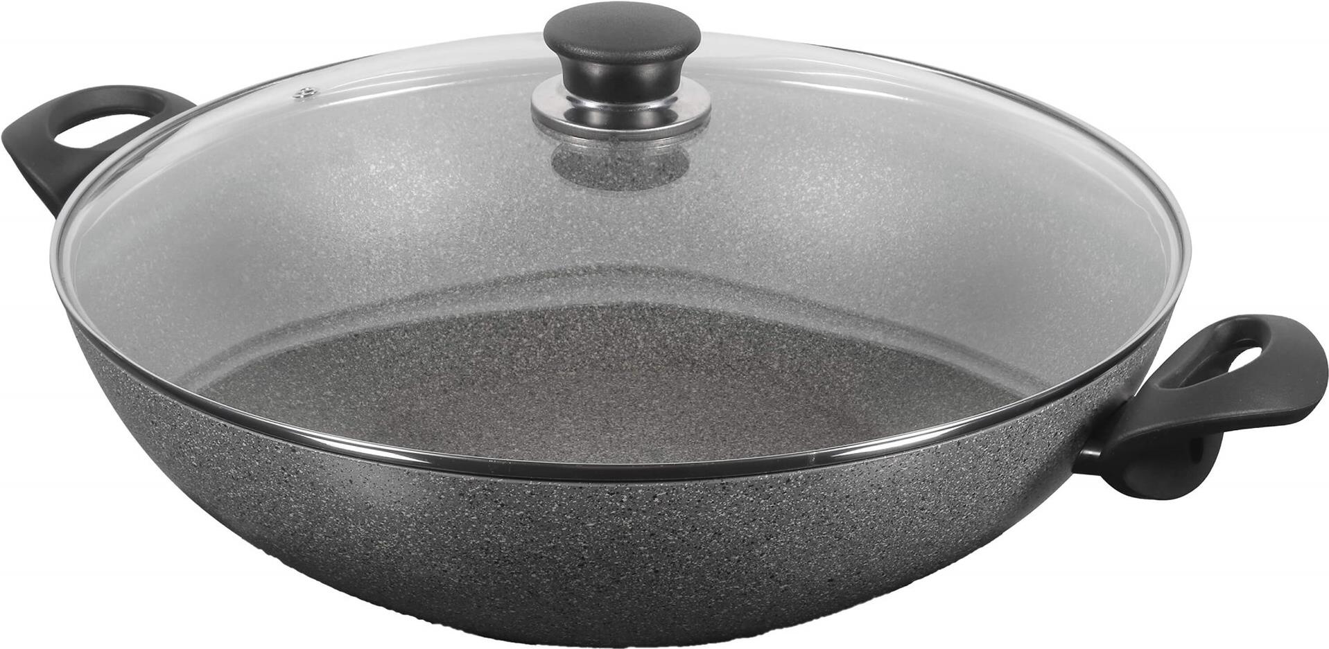 Купить BALLARINI Ferrara Wok Bratpfanne mit 2 Granitgriffen 36 cm FERR8KD.36D (FERR8KD.36D) в магазине wardena.ru