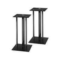 Купить Hama Speaker Stand - Aufstellung für Lautsprecher - Metall, Glas - Schwarz - stehend (Packung von 2 ) (49813) в магазине wardena.ru