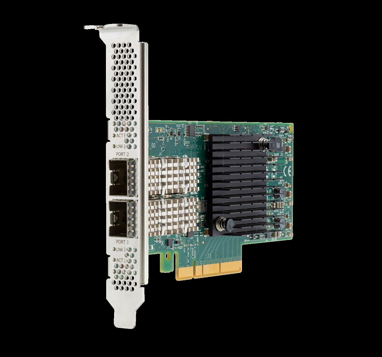 Купить HPE Adapter 10/25GbE 2p SFP28 BCM 57414 (P26262-B21) в магазине wardena.ru