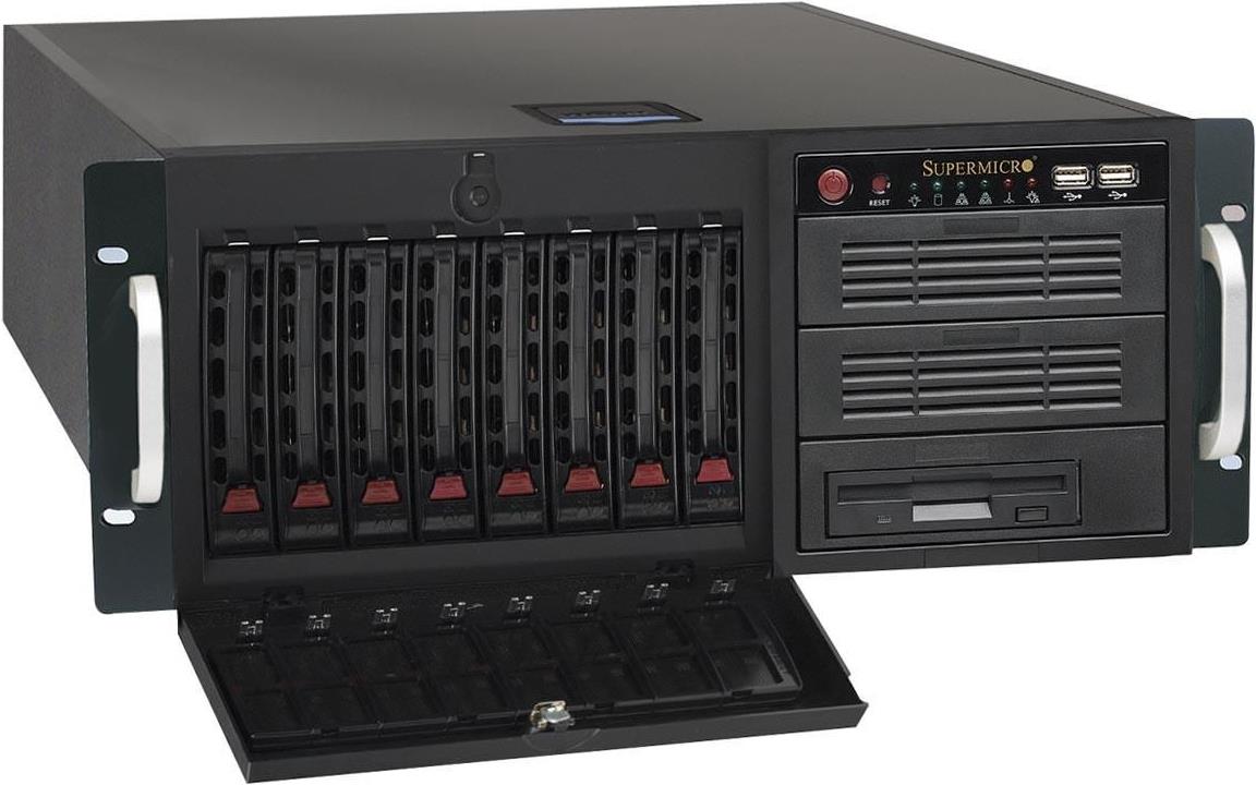Купить Ernitec 4U/Tower Video Wall Server - Xeon 4208 32GB 480GB SSD - Server - 32 GB - 4 HE (SERVER-VW-XE-32-TR8-M4I4-MURA) в магазине wardena.ru