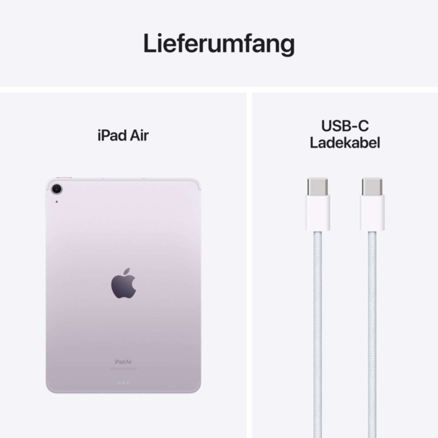 Купить Apple iPad Air (6th Generation) Air 5G Apple M TD-LTE & FDD-LTE 512 GB 27,9 cm (11") 8 GB Wi-Fi 6E (802.11ax) iPadOS 17 Violett (MUXQ3NF/A) в магазине wardena.ru