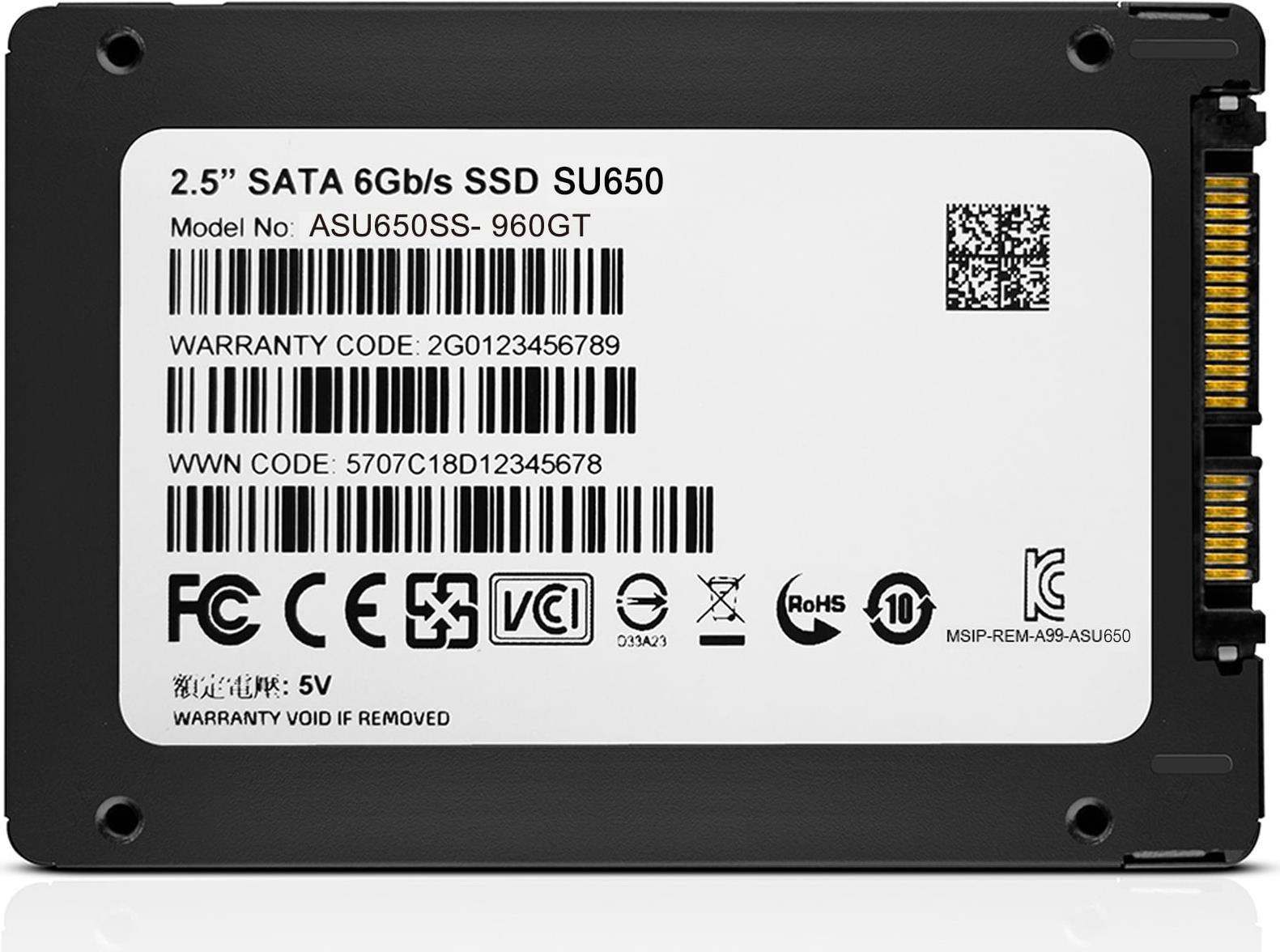 Купить ADATA Ultimate SU630 - SSD - 960GB - intern - 2.5" (6,4 cm) - SATA 6Gb/s (ASU630SS-960GQ-R) в магазине wardena.ru