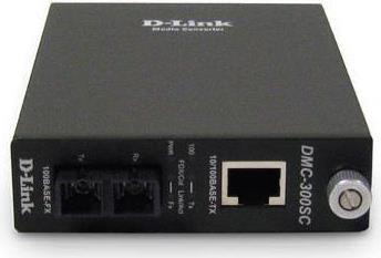 Купить D-Link DMC 300SC - Medienkonverter - 10Base-T, 100Base-FX, 100Base-TX - RJ-45 - SC multi-mode - extern - bis zu 2 km (DMC-300SC/E) в магазине wardena.ru