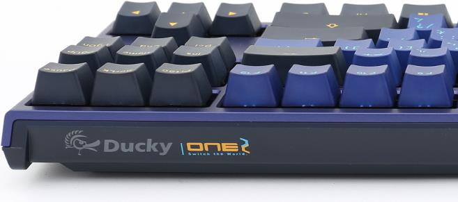 Купить Ducky One 2 Horizon TKL Tastatur USB Deutsch Schwarz - Blau (DKON1887-CDEPDZBBH) в магазине wardena.ru